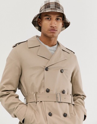 ASOS DESIGN double breasted trench coat