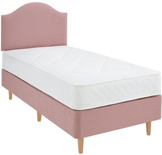 Shire Beds Princess Divan with Headboard and Mattress - Pink