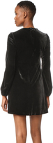 Thumbnail for your product : Cynthia Rowley Velvet Bell Sleeve Dress