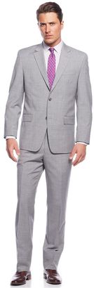 MICHAEL Michael Kors Big and Tall Light Grey Suit