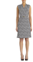 Thumbnail for your product : Jones New York Collection JONES NEW YORK Sleeveless Belted Print Dress