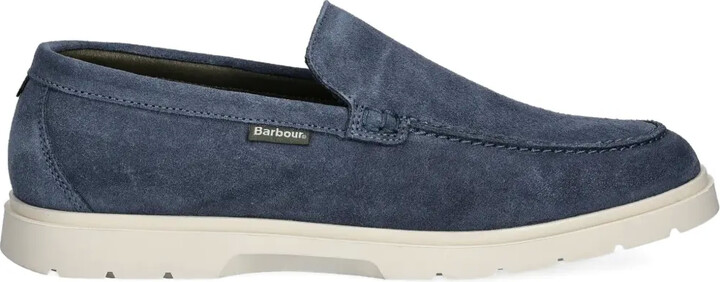 Barbour Carty suede slip-on loafers