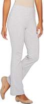 Thumbnail for your product : Susan Graver Weekend French Terry Pull-On Boot Cut Pants