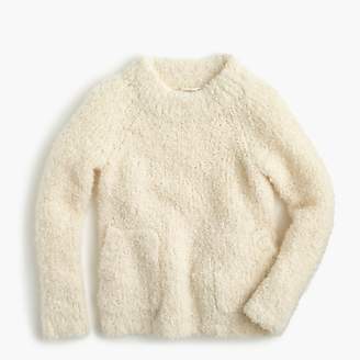 J.Crew Girls' fuzzy popover sweater