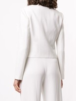Thumbnail for your product : Paule Ka Layered Detail Cropped Blazer
