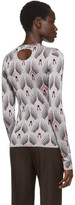 Thumbnail for your product : Paco Rabanne Silver Lurex Jacquard Long Sleeve T-Shirt