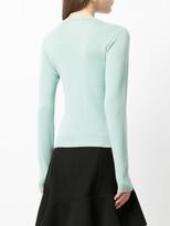 Thumbnail for your product : agnès b. Round Neck Snap-Fastening Cardigan