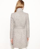 Thumbnail for your product : Tahari Izzy Asymmetrical Wool-Blend Coat