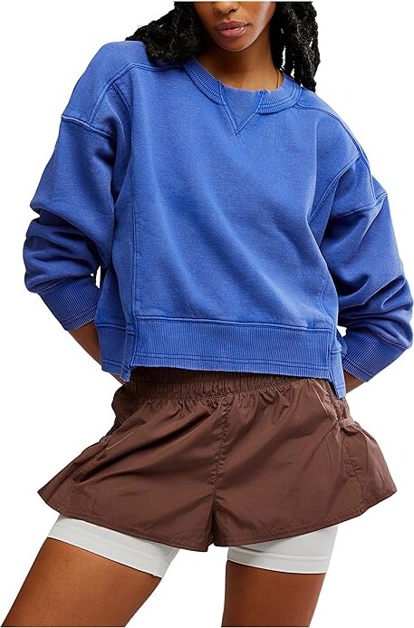 FREE PEOPLE MOVEMENT Intercept Pullover Women's Clothing Pulse : XL (Women's 16), Cotton/Polyester