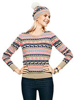 Thumbnail for your product : C. Wonder Crewneck Love Jacquard Sweater