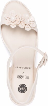 Viktor & Rolf x Melissa Blossom 80mm strappy sandals