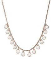 Thumbnail for your product : Lucky Brand Silver-Tone & Mother of Pearl Collar Necklace