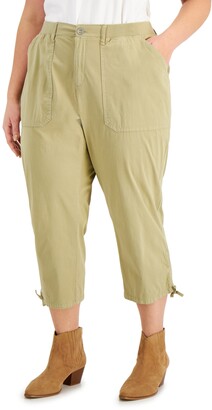 Style&Co. Style & Co Plus Size Cargo Capri Pants, Created for