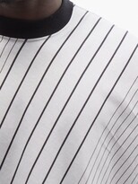 Thumbnail for your product : Noma t.d. Twist Striped Cotton-jersey T-shirt - Grey