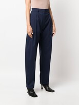 Thumbnail for your product : A.W.A.K.E. Mode High-Waisted Slit Trousers