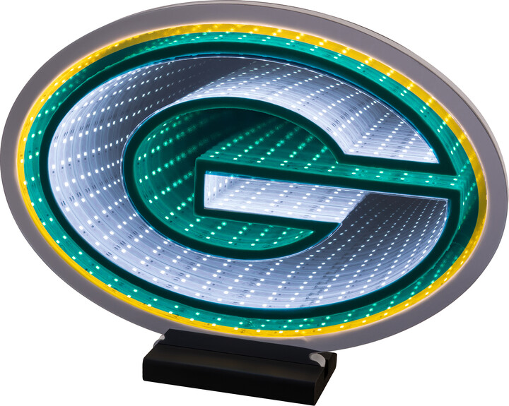Sporticulture Green Bay Packers LED Infinity Logo Light