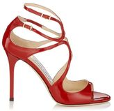 Thumbnail for your product : Jimmy Choo Lang  Patent Leather Strappy Sandals
