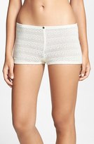Thumbnail for your product : Only Hearts Club 442 Only Hearts 'Pixie' Pointelle Pajama Shorts