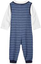 Thumbnail for your product : First Impressions Baby Boys 2-Pc. T-Shirt & Striped Overall Set, Created for Macy's