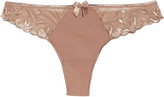 Thumbnail for your product : Simone Perele Andora Stretch Cotton Thong