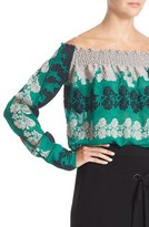 Thumbnail for your product : Yigal Azrouel Women's Daisy Fil Coupe Off The Shoulder Top
