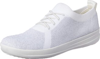 fitflop silver trainers