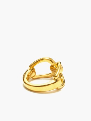 Sophie Buhai 18kt Gold-vermeil Horsebit Ring - Gold