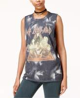 Thumbnail for your product : Hybrid Juniors' Def Leppard Studded Graphic Tank Top
