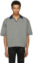 Thumbnail for your product : Fear Of God Grey V-Neck Polo