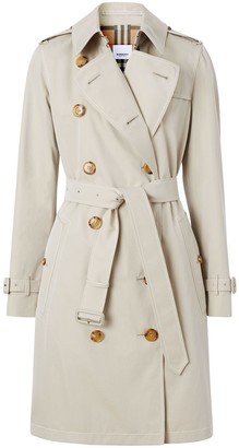 Burberry Topstitched Tropical trench coat