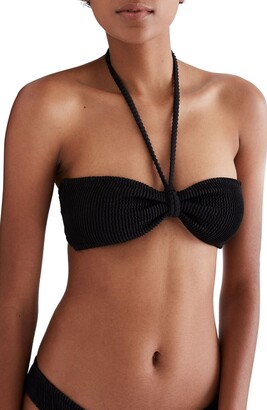 Madewell Second Wave Textured Bandeau Bikini Top - ShopStyle Two Piece  Swimsuits