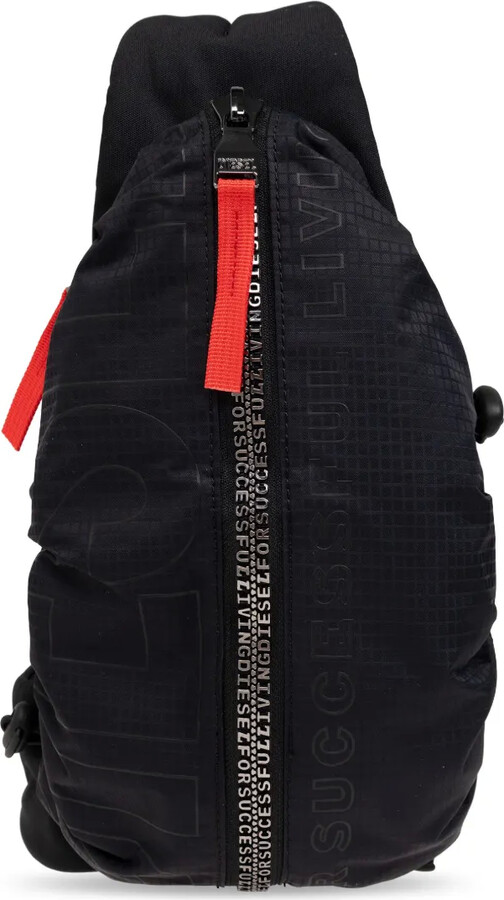 Diesel Zip-D ripstop shoulder bag