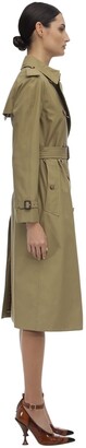 Burberry Waterloo Cotton Canvas Trench Coat