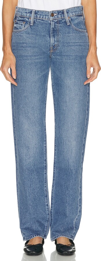 Mother The Relish Sneak Jeans in Blue