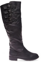 Thumbnail for your product : Wet Seal Buckled Tall Riding Boots