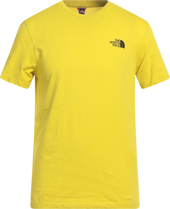 The North Face Men's Yellow T-shirts | ShopStyle