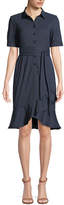 Thumbnail for your product : Nanette Lepore Rehearsal Short-Sleeve Shirt Dress