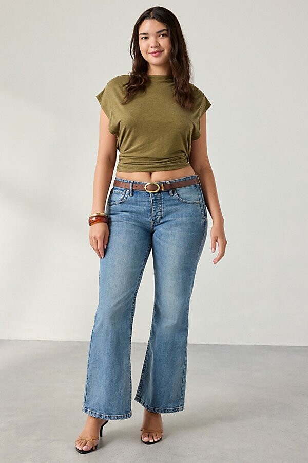 BDG Teo Relaxed Low-Rise Bootcut Jean in Alberta ShopStyle