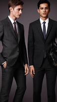 Thumbnail for your product : Burberry Slim Fit Wool Linen Birdseye Suit