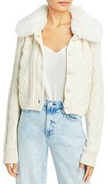 Faux Fur Collar Cardigan | Shop the world's largest collection of 