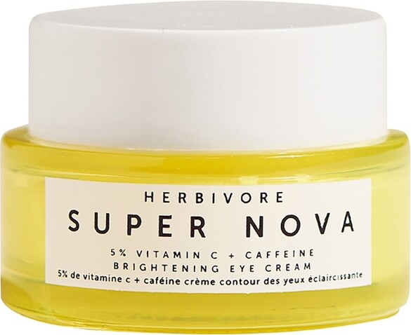 Herbivore Botanicals Super Nova 5% THD Vitamin C + Caffeine Brightening Eye Cream 15ml