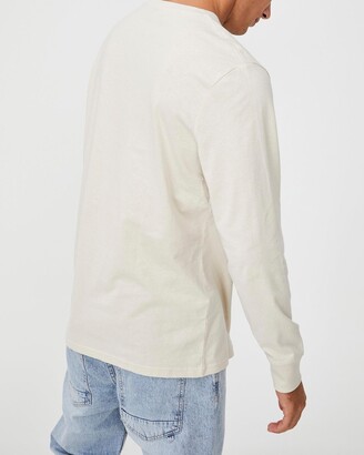 Cotton On Men's Neutrals Pyjama Tops - Sleep Jersey Tee - Size M at The Iconic