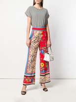 Thumbnail for your product : Alice + Olivia floral print palazzo trousers