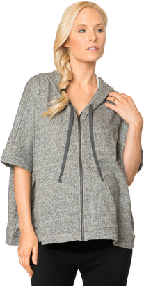 A Pea in the Pod Poncho Maternity Hoodie