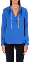 Thumbnail for your product : MICHAEL Michael Kors Chain-detail silk blouse