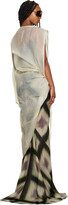 Thumbnail for your product : Rick Owens Beige Edfu Leather Maxi Dress