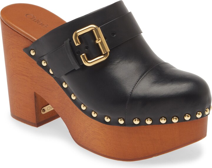Chloé Jeanette Platform Clog