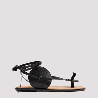 Black Strappy Sandals | Shop the worldâs largest collection of fashion | ShopStyle