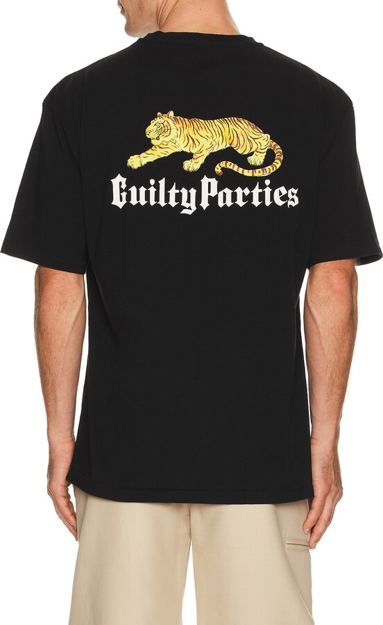 Wacko Maria Washed Heavy Weight Crew Neck Tee in Black - www