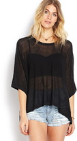 Thumbnail for your product : Forever 21 Off-Duty Sweater Cape